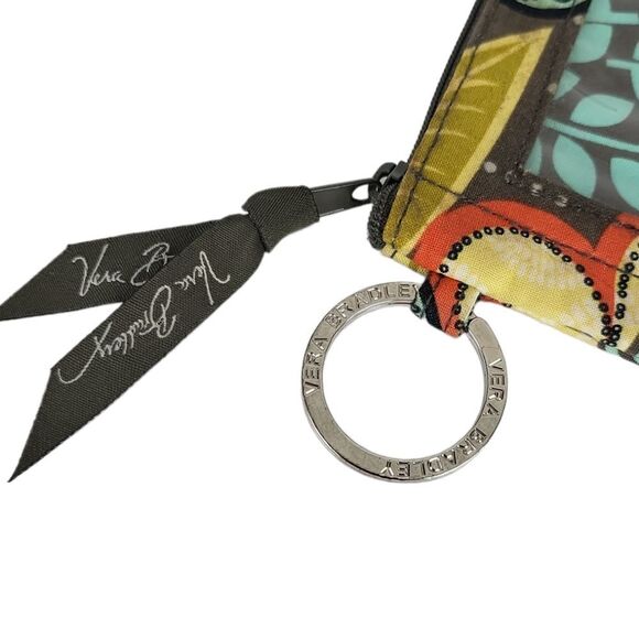 Vera bradley ID holder change purse key chain - Picture 3 of 6